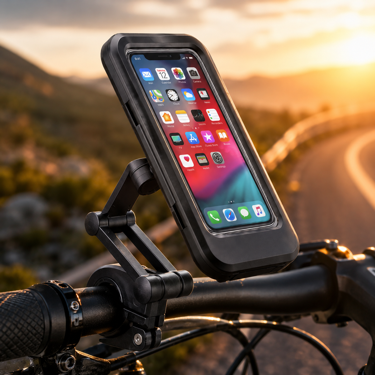 Waterproof Bike Phone Mount Holder