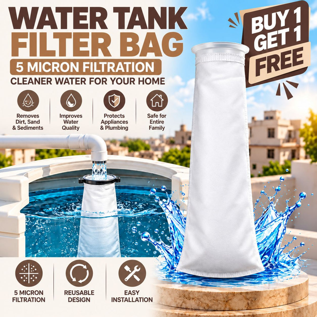 Nestara PureFlow™ Filter Bag - BUY 1 GET 1 FREE