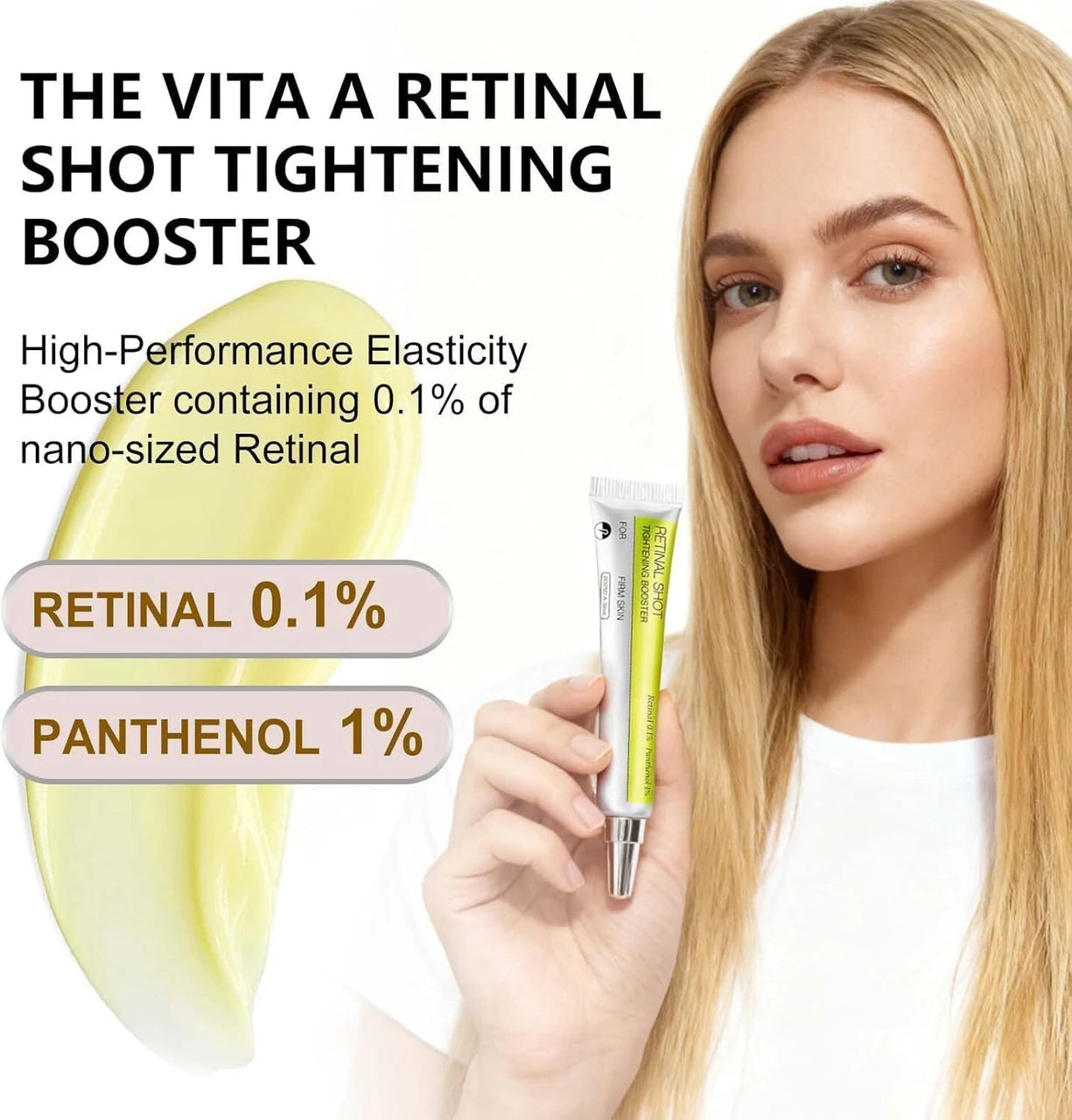 Retinal Shot Tightening Booster with 0.1% Retinal, Matrixyl & Niacinamide (BUY 1 GET 1 FREE)