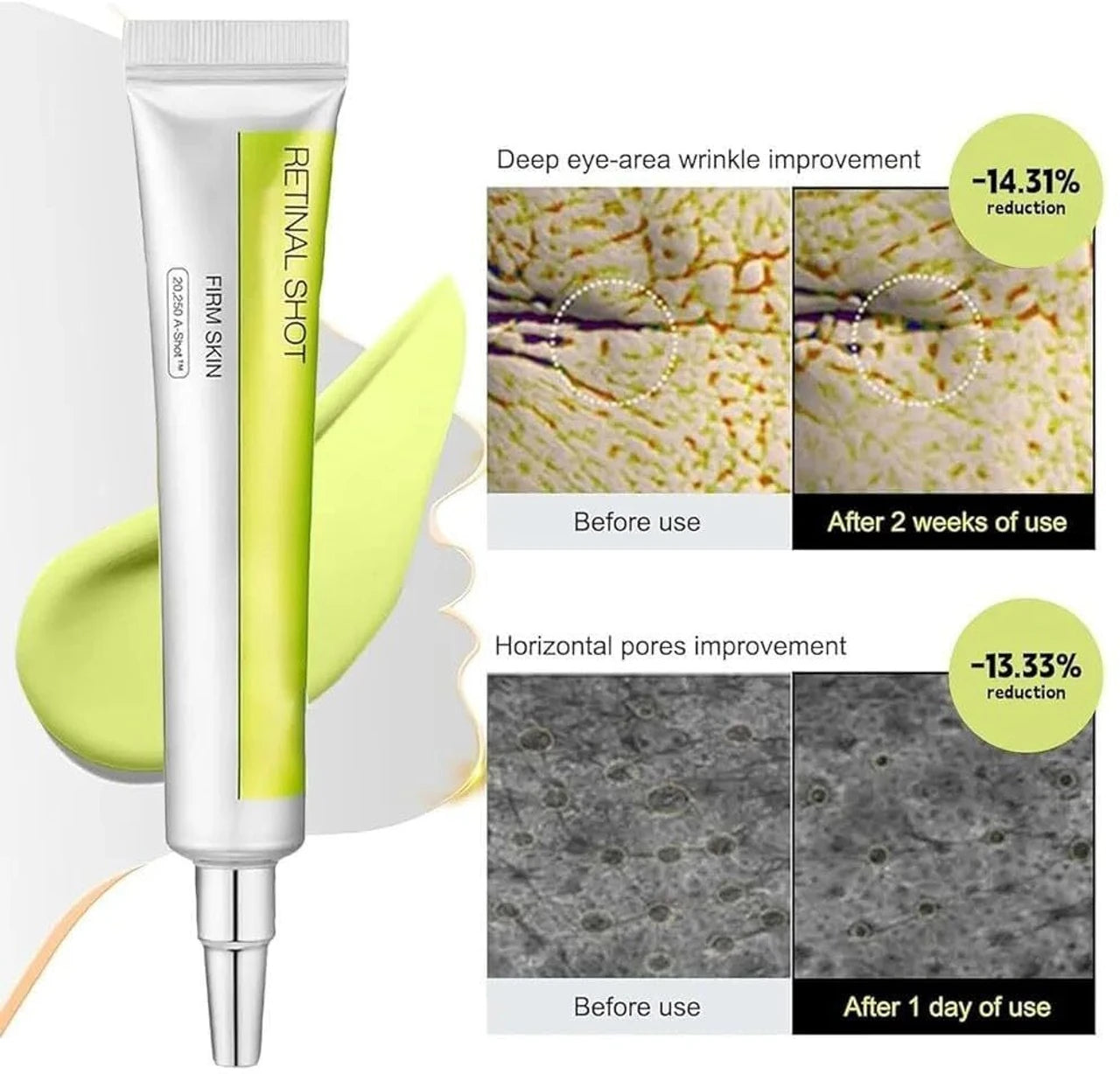 Retinal Shot Tightening Booster with 0.1% Retinal, Matrixyl & Niacinamide (BUY 1 GET 1 FREE)