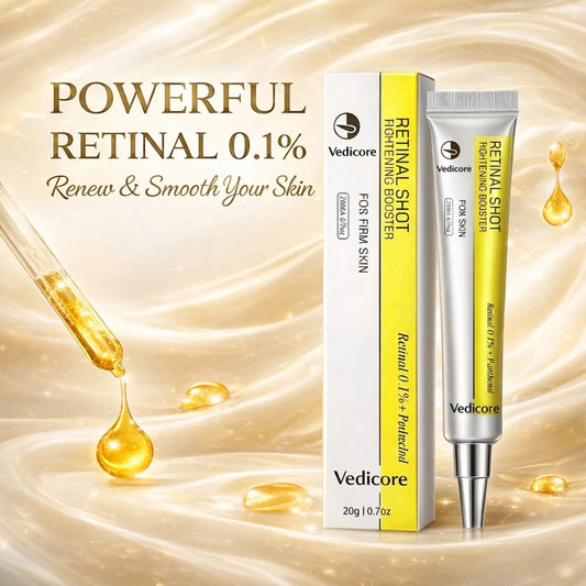 Retinal Shot Tightening Booster with 0.1% Retinal, Matrixyl & Niacinamide (BUY 1 GET 1 FREE)