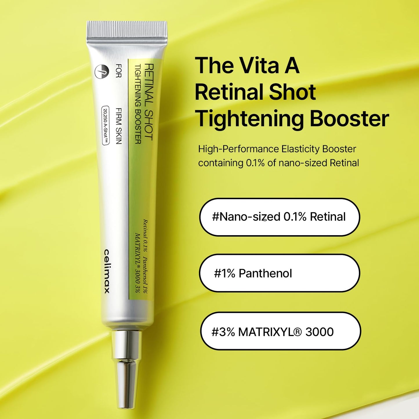Retinal Shot Tightening Booster with 0.1% Retinal, Matrixyl & Niacinamide (BUY 1 GET 1 FREE)
