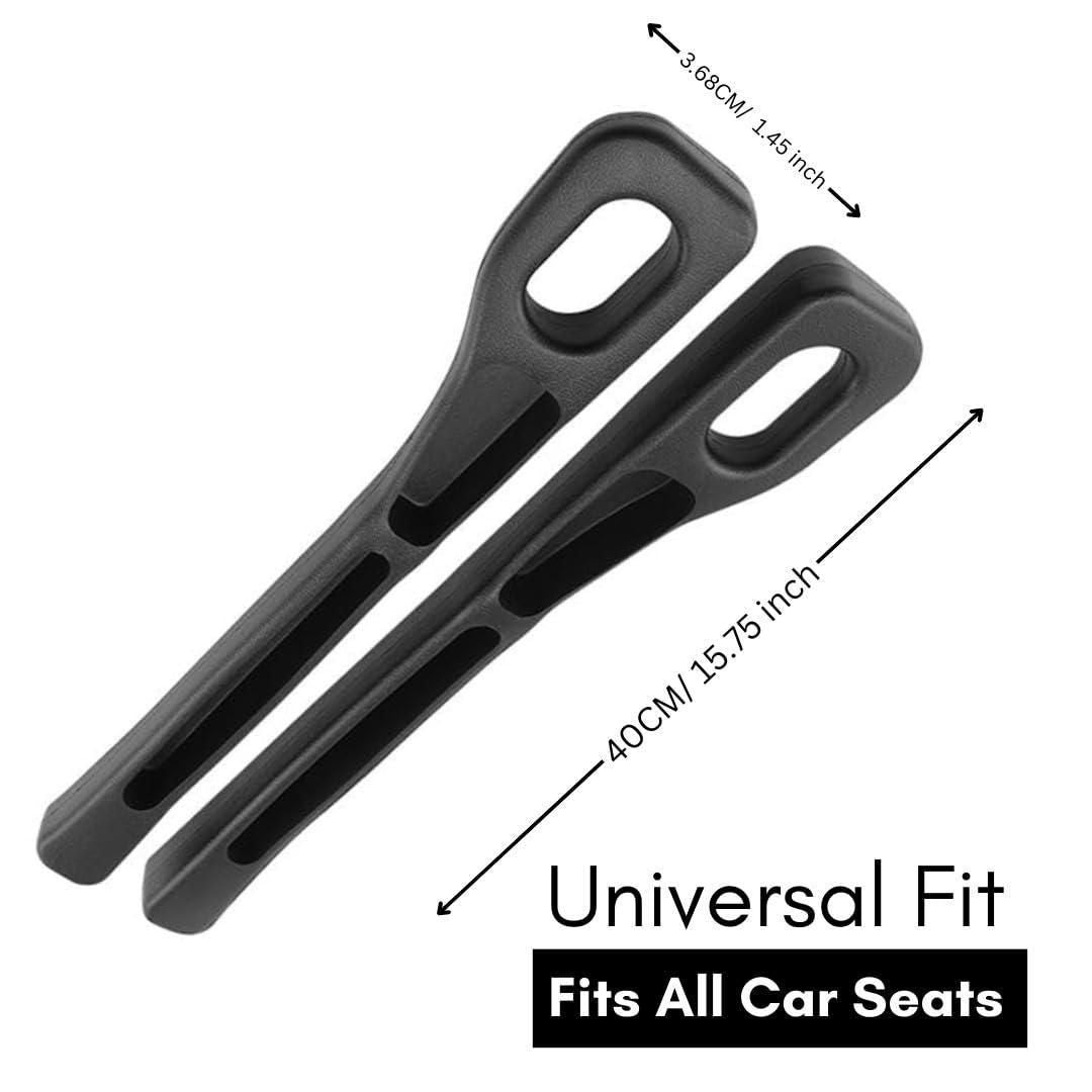 Universal Car Seat Gap Filler Strip – Anti-Drop Pad with Seatbelt Slot