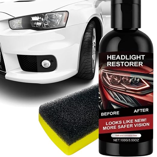 Car Headlight Restoration Kit