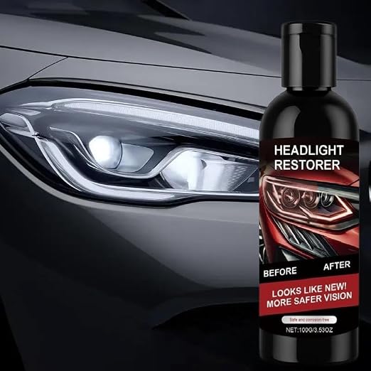 Car Headlight Restoration Kit