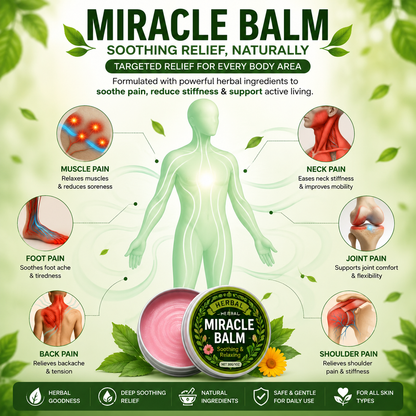 Herbal Miracle Balm for Pain Relief