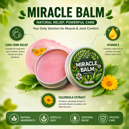 Herbal Miracle Balm for Pain Relief