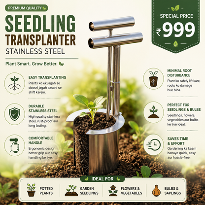 Seedling Transplanter Stainless Steel
