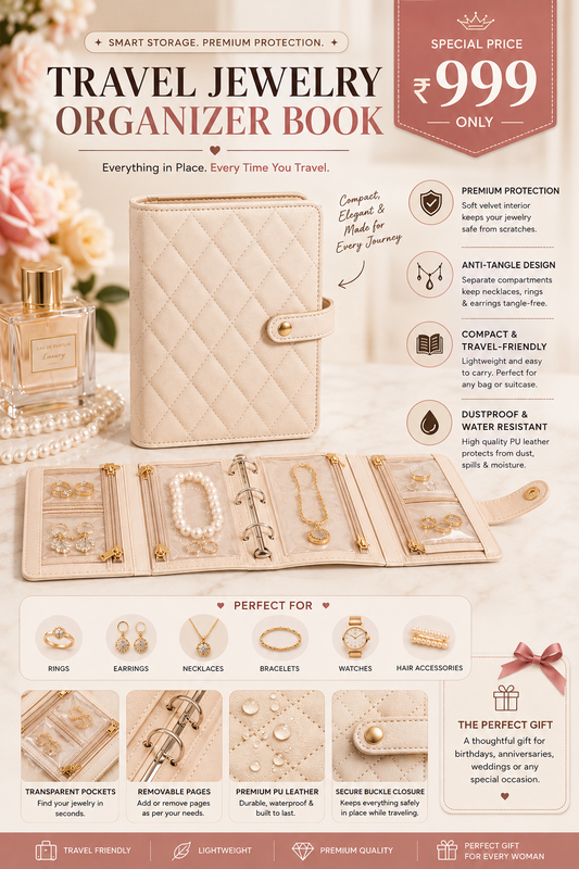 Travel Jewelry Case