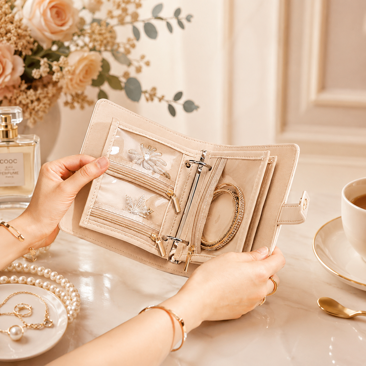 Travel Jewelry Case