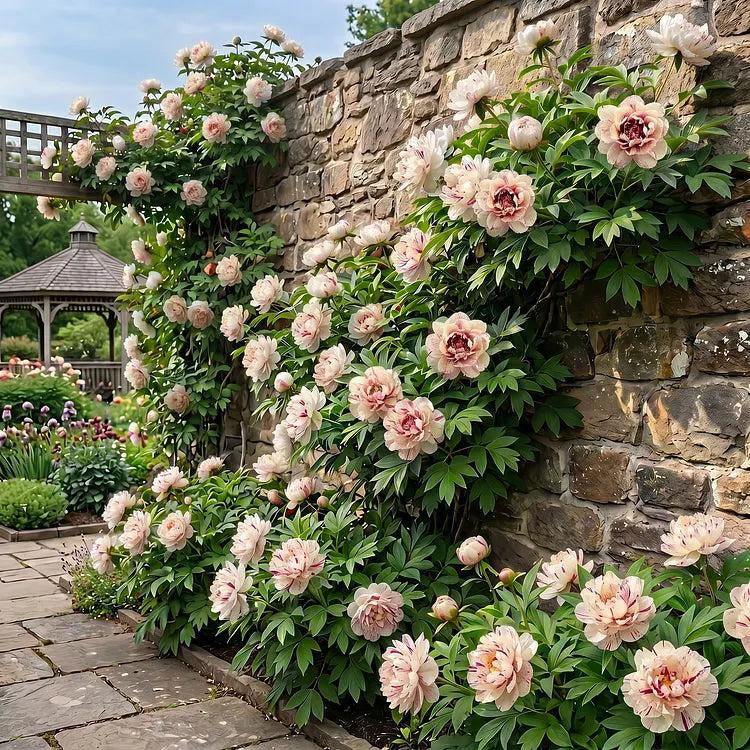 🌸 Rare Climbing Peony Bulbs🪴Big Full Blooms, Cold Hardy Perennial,