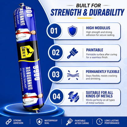 Nestara™ Super Strong Waterproof Silicone Sealant | Heavy-Duty Leak Repair