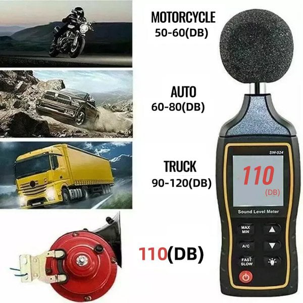 🔥 300 dB train horn, suitable for vehicles 🚗🔊-GR